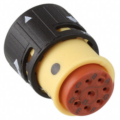 SJS830102 by Amphenol PCD - CONNECTOR PLUG HSG FMALE 8POS INLINE
