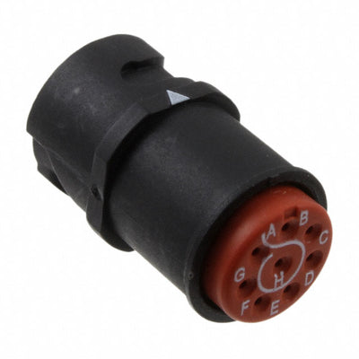 SJS830200 by Amphenol PCD - CONNECTOR RECPT HSNG MALE 8POS INLINE
