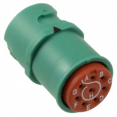 SJS830201 by Amphenol PCD - CONNECTOR RECPT HSNG MALE 8POS INLINE