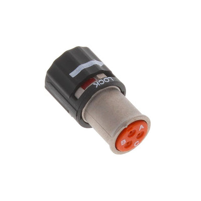 SJS830210P by Amphenol PCD - CONNECTOR PLG HSG FMALE 3POS INLINE