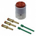 SJS840301 by Amphenol PCD - CONNECTOR RECPT MALE 3POS GOLD CRIMP
