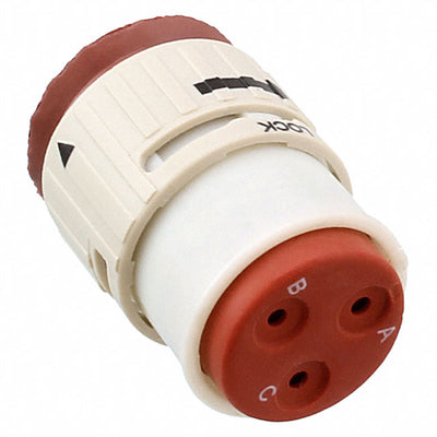 SJS840310 by Amphenol PCD - CONNECTOR PLUG HSG FMALE 3POS INLINE