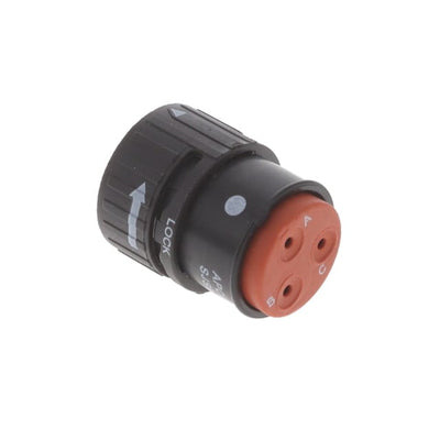 SJS840340 by Amphenol PCD - CONNECTOR PLUG HSG FMALE 3POS INLINE
