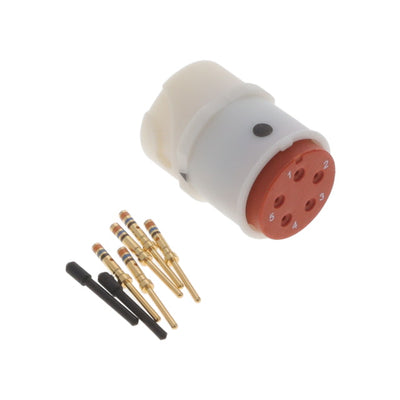 SJS860501 by Amphenol PCD - CONNECTOR RECPT MALE 5POS GOLD CRIMP