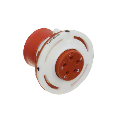 SJS860520 by Amphenol PCD - CONNECTOR RECPT HSNG MALE 5POS PNL MNT