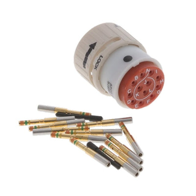 SJS861301 by Amphenol PCD - CONNECTOR PLUG FMALE 12POS GOLD CRIMP
