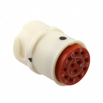 SJS861400 by Amphenol PCD - CONNECTOR RECPT HSG MALE 12POS INLINE