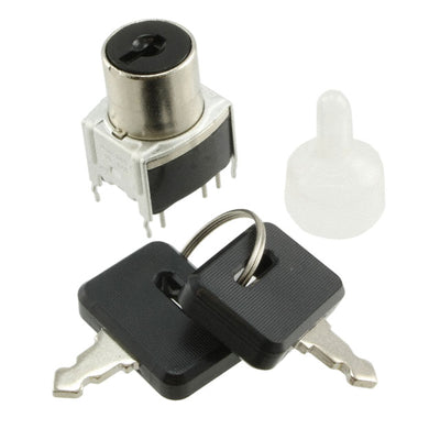 SK12AG13 by NKK Switches - SWITCH KEYLK 2POS SPDT 0.4VA 28V