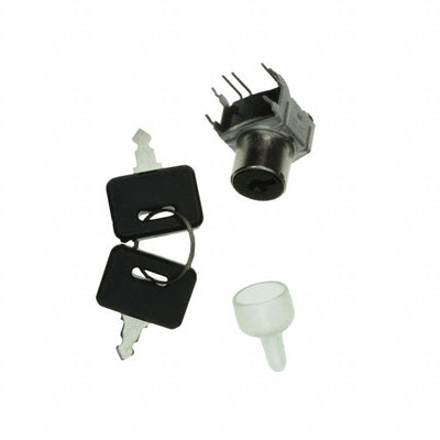 SK12AG30 by NKK Switches - SWITCH KEYLK 2POS SPDT 0.4VA 28V