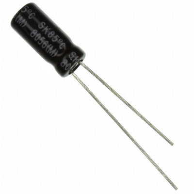 SK010M063ST by Cornell Dubilier Electronics (CDE) - ALUMIN CAP 1UF 20% 63V RADIAL