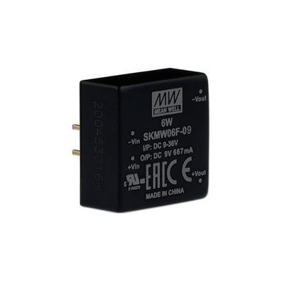SKMW06F-09 by MEAN WELL USA Inc. - DC DC CONVERTER 9V 6W