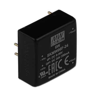 SKMW06F-24 by MEAN WELL USA Inc. - DC DC CONVERTER 24V 6W