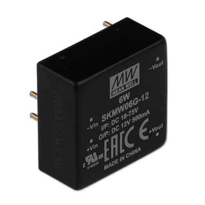 SKMW06G-12 by MEAN WELL USA Inc. - DC DC CONVERTER 12V 6W