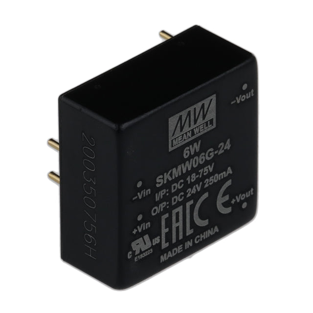 SKMW06G-24 by MEAN WELL USA Inc. - DC DC CONVERTER 24V 6W