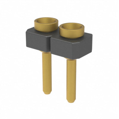 SL-102-G-31 by Samtec Inc. - CONNECTOR RECPT 2POS 0.1 GOLD PCB