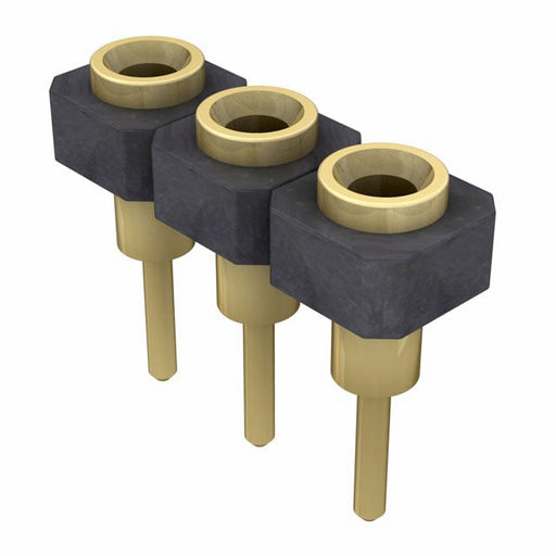 SL-103-G-11 by Samtec Inc. - CONNECTOR RECPT 3POS 0.1 GOLD PCB