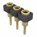 SL-103-G-11 by Samtec Inc. - CONNECTOR RECPT 3POS 0.1 GOLD PCB