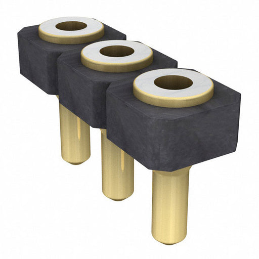 SL-103-G-19 by Samtec Inc. - CONNECTOR RECPT 3POS 0.1 GOLD PCB