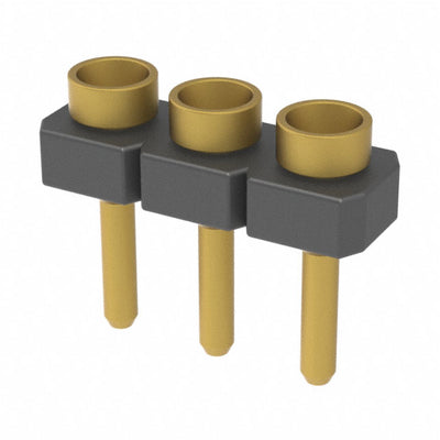 SL-103-G-30 by Samtec Inc. - CONNECTOR RECPT 3POS 0.1 GOLD PCB