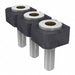 SL-103-T-19 by Samtec Inc. - CONNECTOR RECPT 3POS 0.1 GOLD PCB