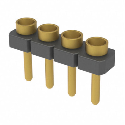 SL-104-G-30 by Samtec Inc. - CONNECTOR RECPT 4POS 0.1 GOLD PCB