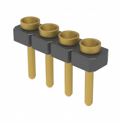 SL-104-G-31 by Samtec Inc. - CONNECTOR RECPT 4POS 0.1 GOLD PCB
