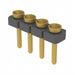 SL-104-G-31 by Samtec Inc. - CONNECTOR RECPT 4POS 0.1 GOLD PCB
