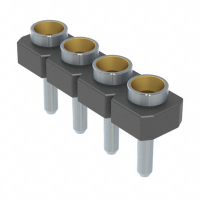 SL-104-T-32 by Samtec Inc. - CONNECTOR RECPT 4POS 0.1 GOLD PCB