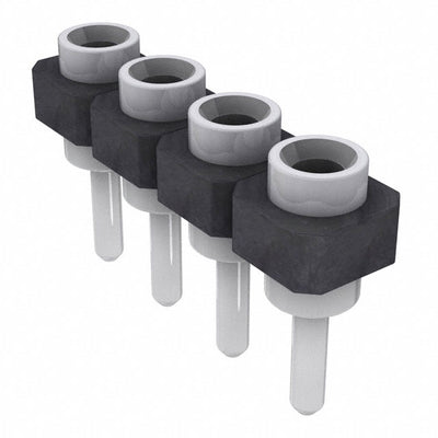 SL-104-TT-10 by Samtec Inc. - CONNECTOR RECPT 4POS 0.1 TIN PCB