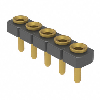SL-105-G-39 by Samtec Inc. - CONNECTOR RECPT 5POS 0.1 GOLD PCB