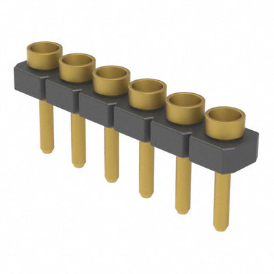 SL-106-G-30 by Samtec Inc. - CONNECTOR RECPT 6POS 0.1 GOLD PCB
