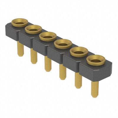 SL-106-G-39 by Samtec Inc. - CONNECTOR RECPT 6POS 0.1 GOLD PCB