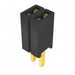 SLM-102-01-G-S by Samtec Inc. - CONNECTOR RECPT 2POS 0.05 GOLD PCB