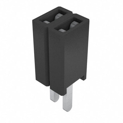 SLM-102-01-S-S by Samtec Inc. - CONNECTOR RECPT 2POS 0.05 GOLD PCB