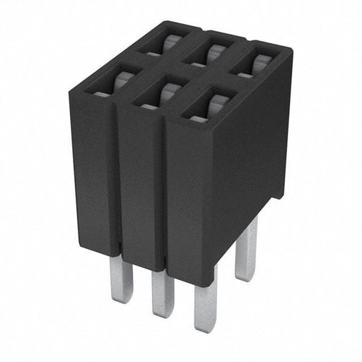 SLM-103-01-S-D by Samtec Inc. - CONNECTOR RECPT 6POS 0.05 GOLD PCB