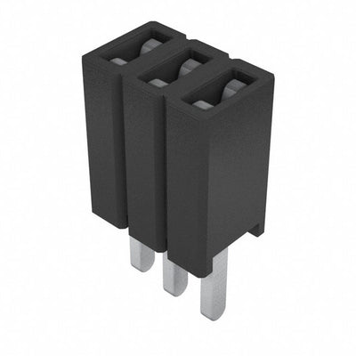 SLM-103-01-S-S by Samtec Inc. - CONNECTOR RECPT 3POS 0.05 GOLD PCB