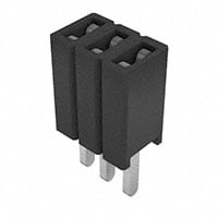 SLM-103-01-S-S by Samtec Inc. - CONNECTOR RECPT 3POS 0.05 GOLD PCB