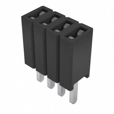 SLM-104-01-S-S by Samtec Inc. - CONNECTOR RECPT 4POS 0.05 GOLD PCB