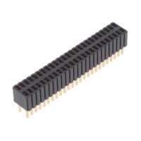 SLM-125-01-G-D by Samtec Inc. - .050 MICRO STRIPS