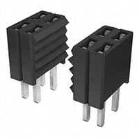 SLM-106-01-S-D by Samtec Inc. - CONNECTOR RECPT 12POS 0.05 GOLD PCB