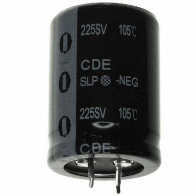 SLP393M010E7P3 by Cornell Dubilier Electronics (CDE) - ALUMIN CAP 39000UF 20% 10V SNAP