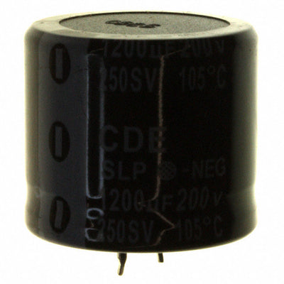 SLP221M450H3P3 by Cornell Dubilier Electronics (CDE) - ALUMIN CAP 220UF 20% 450V SNAP