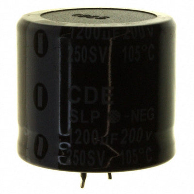 SLP472M063H3P3 by Cornell Dubilier Electronics (CDE) - ALUMIN CAP 4700UF 20% 63V SNAP