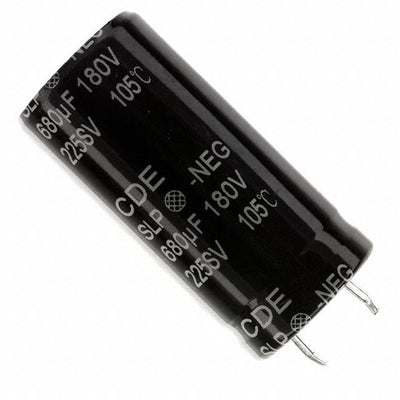 SLP182M100A4P3 by Cornell Dubilier Electronics (CDE) - ALUMIN CAP 1800UF 20% 100V SNAP