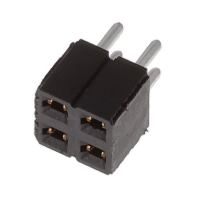 SLW-102-01-F-D by Samtec Inc. - CONNECTOR RECPT 4POS 0.1 GOLD PCB