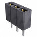 SLW-103-01-F-S by Samtec Inc. - CONNECTOR RECPT 3POS 0.1 GOLD PCB