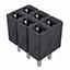 SLW-103-01-T-D by Samtec Inc. - CONNECTOR RECPT 6POS 0.1 TIN PCB
