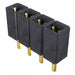 SLW-104-01-G-S by Samtec Inc. - CONNECTOR RECPT 4POS 0.1 GOLD PCB