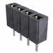 SLW-104-01-L-S by Samtec Inc. - CONNECTOR RECPT 4POS 0.1 GOLD PCB