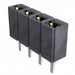 SLW-104-01-F-S by Samtec Inc. - CONNECTOR RECPT 4POS 0.1 GOLD PCB